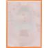 Обложка 192х263 'Свидетельство о заключении брака. Голуби' оранж. текстиль, пластик.