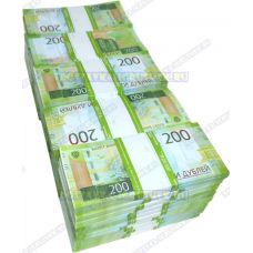 Деньги банка приколов 200 р. (50 пачек)