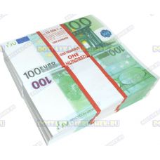 Деньги банка приколов 100 евро. (10 пачек)
