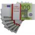 Деньги банка приколов 100 евро. (10 пачек)