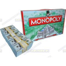 Игра 'Монополия' классика и 50 пачек 100$ банка приколов.